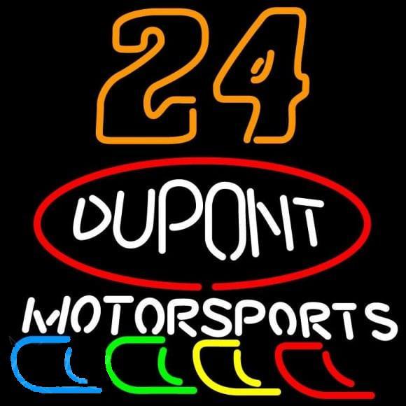 24 Dupont NASCA Neon Sign